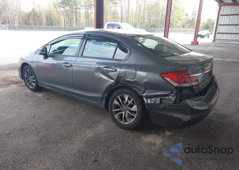 2013 Honda Civic Ex z USA, uszkodzony, nr VIN 19XFB2F82DE273239
